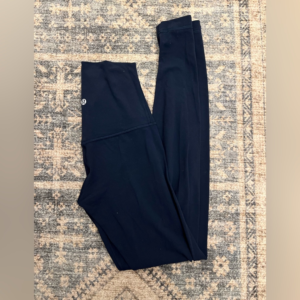 Lululemon Athletica Dark Blue Leggings 28”